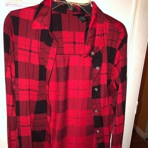 Small flannel shirt
